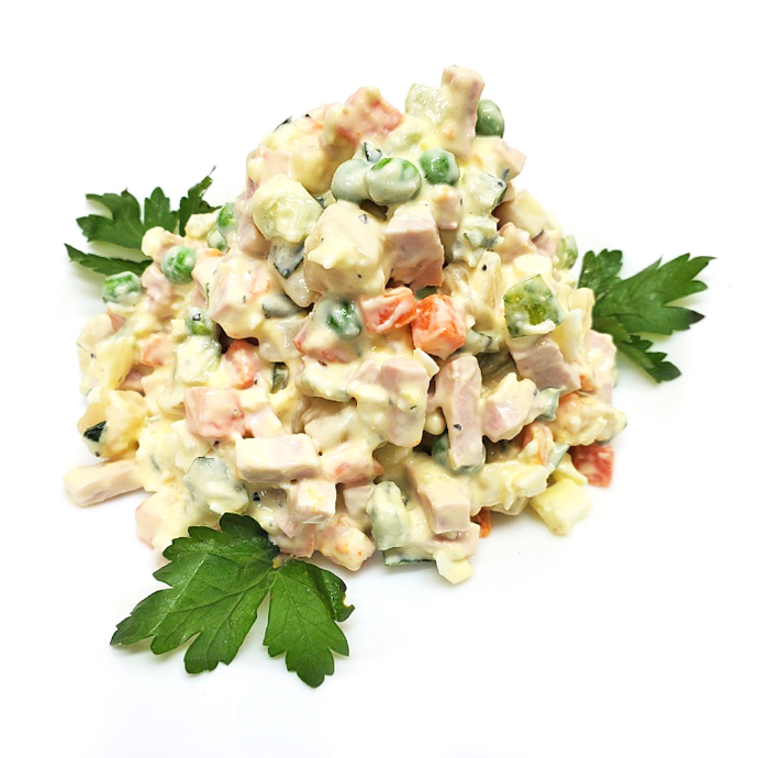 Olivier Salad with Black Bologna, 5ct (packed 16fl.oz)